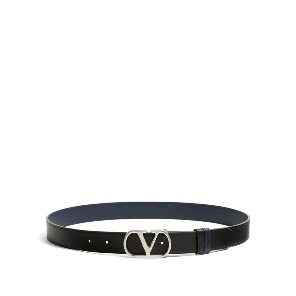 Vlogo Signature 30Mm Reversible Shiny Leather Belt Women
